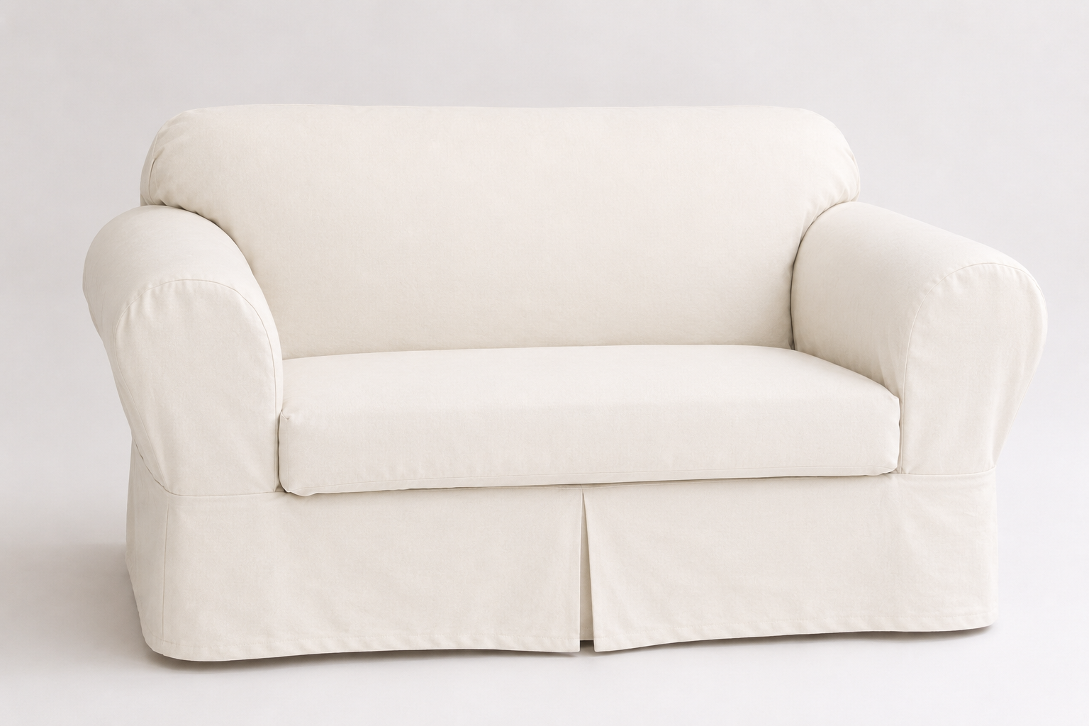 Twill Two-Piece Slipcover