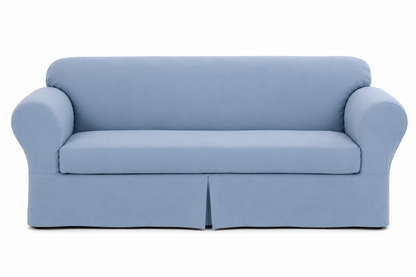 Twill Two-Piece Slipcover