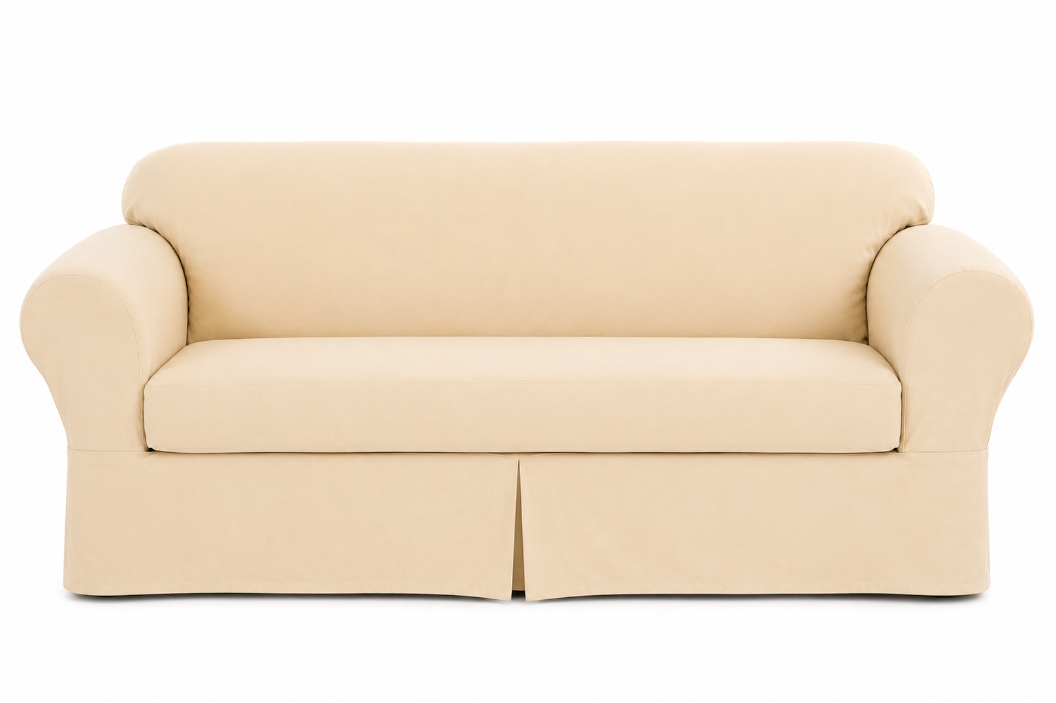 Twill Two-Piece Slipcover