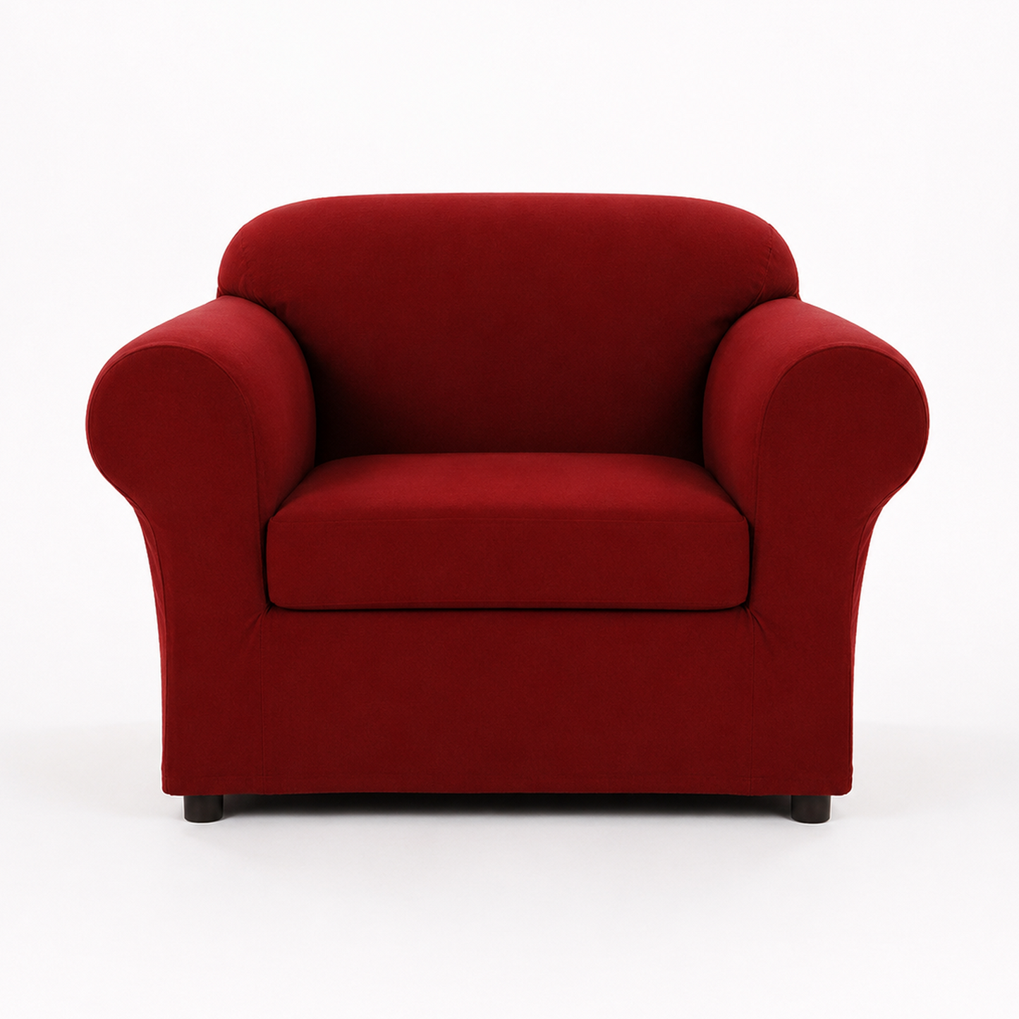 Chamois Two-Piece Stretch Slipcover