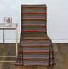 Stripe Dining Chair Slipcover Long