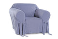 Ultimate Suede One-Piece Accent Chair Slipcover