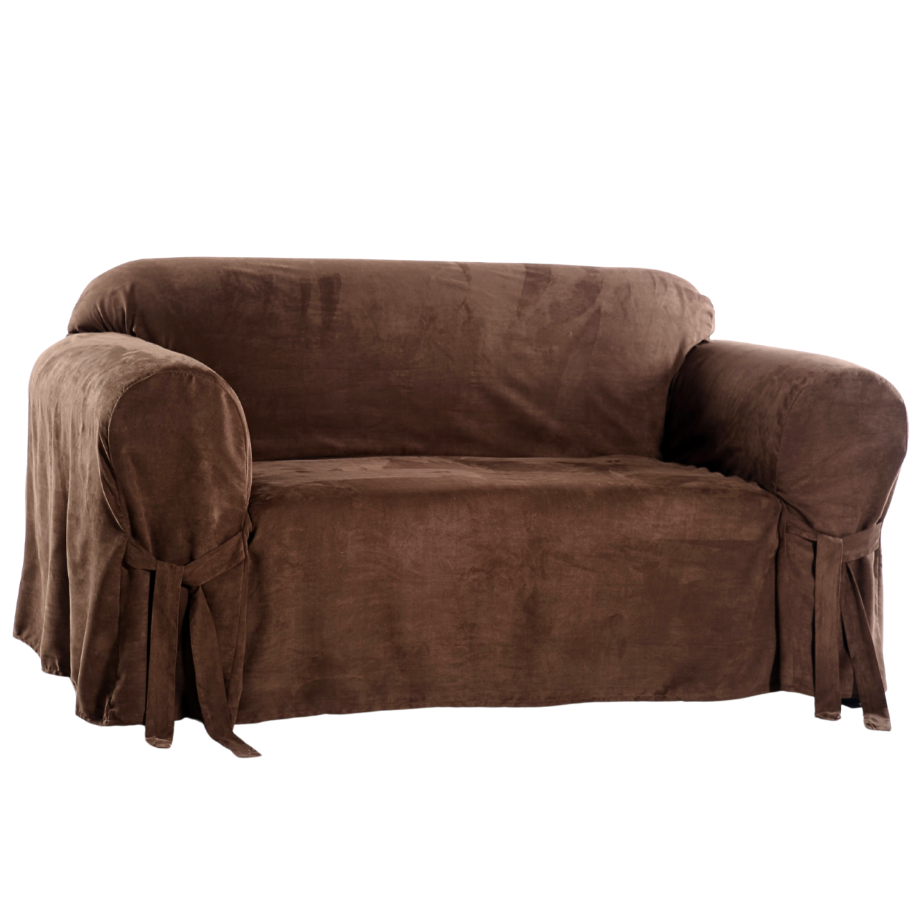 Micro Suede One-Piece Slipcover