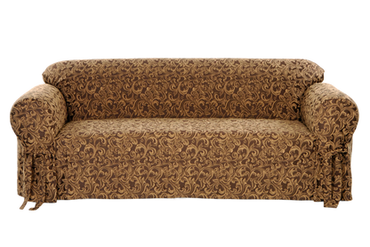 Catherine Jacquard One-Piece Chair Slipcover