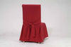 Cotton Duck Long Skirt Dining Chair Slipcover