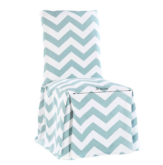 Chevron Print Dining Chair