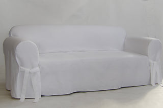 Twill Round Arm Sofa 100% cotton