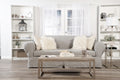 Twill Two-Piece Loveseat Slipcover