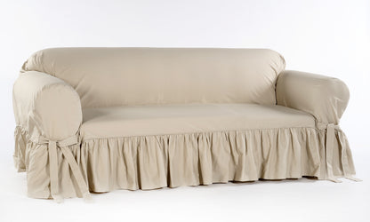 Ruffled One-Piece Slipcover