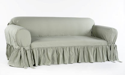 Ruffled One-Piece Slipcover
