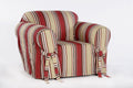 Stripe Classic One-Piece Chair Slipcover