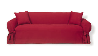 Twill Round Arm Sofa 100% cotton