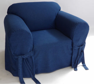 Denim One-Piece Slipcover