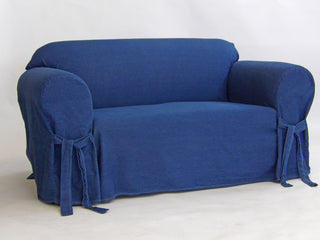 Denim One-Piece Slipcover