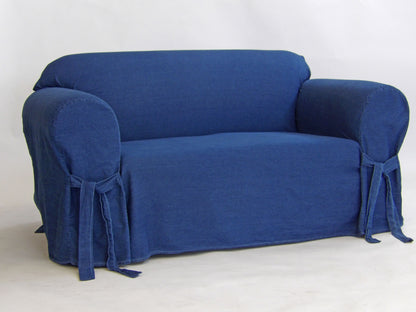 Denim One-Piece Slipcover