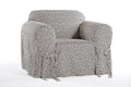 Roman Key One-Piece Slipcover