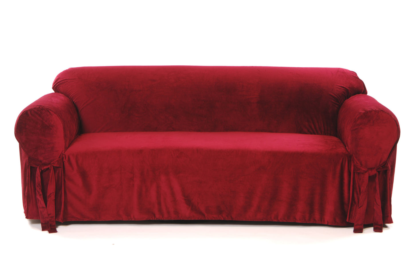 Velvet One-Piece Sofa Slipcover